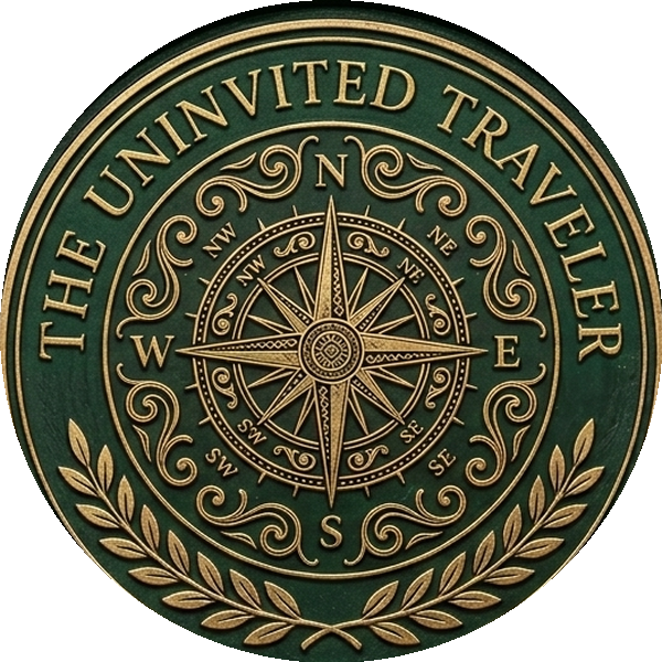 The Uninvited Traveler compass seal